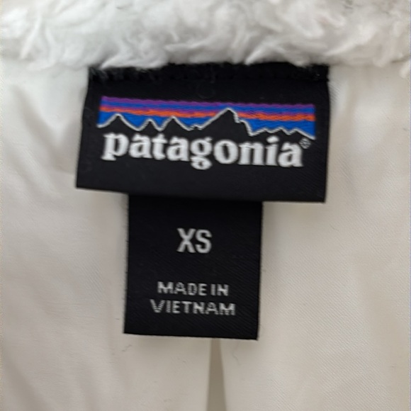 Patagonia Women’s Los Gatos Fuzzy‎ Vest in Brich White Size XS - Picture 5 of 9